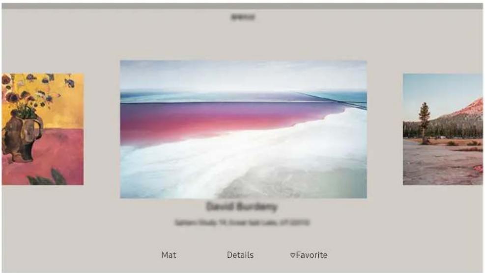 SAMSUNG QN65Q70A - Setting the style of the selected image - 1