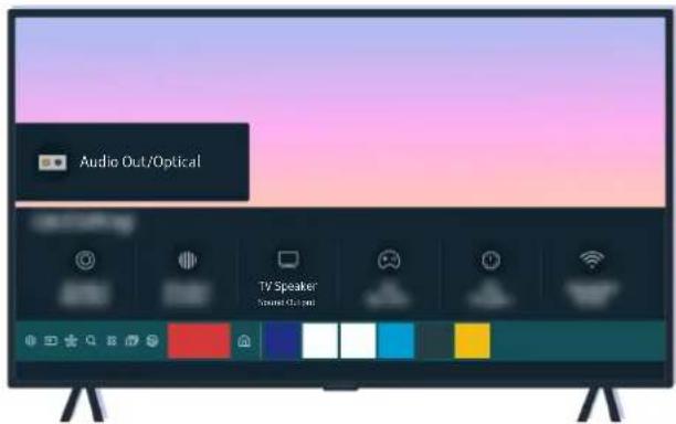 SAMSUNG QN65Q70A - When no sound comes out of the TV, or the sound is breaking up - 3