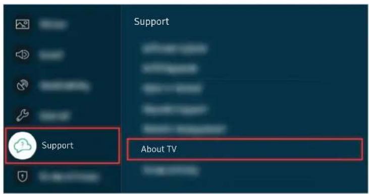 SAMSUNG QN65Q60A - Updating to the latest TV software - 21