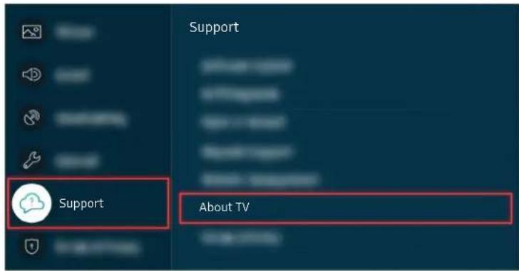 SAMSUNG QN55QN85A - Updating to the latest TV software - 5