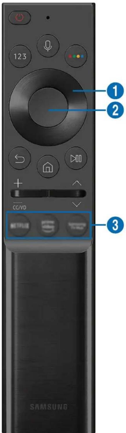SAMSUNG QN50QN90A - About the Samsung Smart Remote (AU8/AU7980 Series) - 1