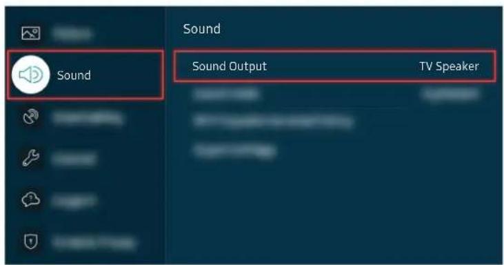 SAMSUNG QN50QN90A - When no sound comes out of the TV, or the sound is breaking up - 5
