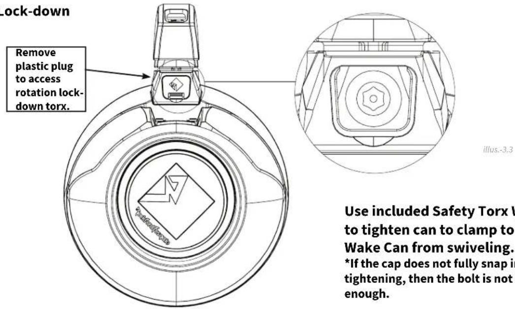Rockford Fosgate M1WL-65MB - Speaker Adjustment - 2
