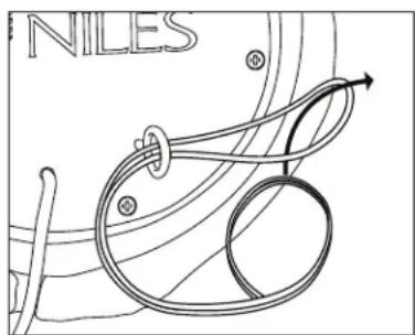 Niles RS6 Pro - INSTALLING THE SECURITY BRACKET AND CABLE - 3