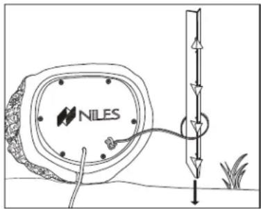 Niles RS6 Pro - INSTALLING THE SECURITY BRACKET AND CABLE - 6