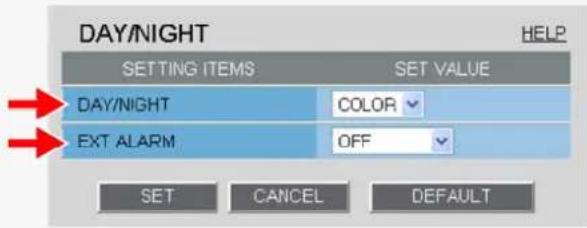 SANYO VCC-HD2100P - Fixing Camera to Color Video Mode - 1