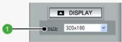 SANYO VCC-HD2100P - Display Control Panel (DISPLAY) - 1