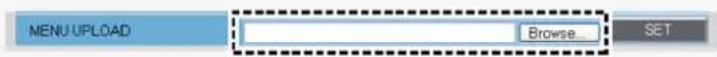 SANYO VCC-HD2100P - Uploading Backed Up Settings (MENU UPLOAD) - 1