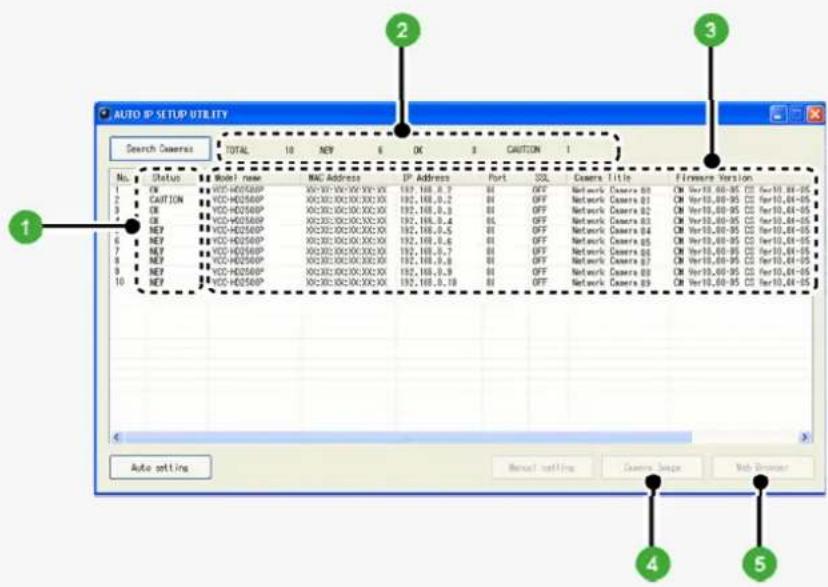 SANYO VCC-HD2100P - Setting Up IP Addresses Automatically (Auto IP Setup) - 1