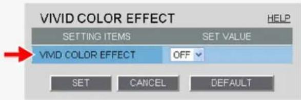 SANYO VCC-HD2100P - VIVID COLOR EFFECT - 1