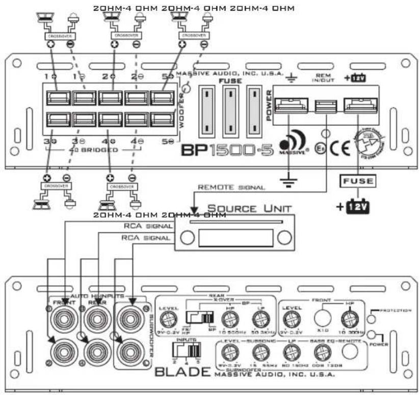 Massive Blade BP1000.1 V2 - WIRING DIAGRAM - 1
