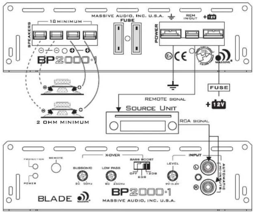Massive Blade BP1000.1 V2 - WIRING DIAGRAM - 2