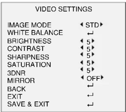 HiLook THC-T129-P - VIDEO SETTINGS - 1