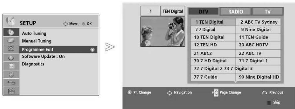 LG 55LH95QD - PROGRAMME EDIT - 1