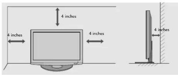 LG 55LH95QD - DESKTOP PEDESTAL INSTALLATION - 1