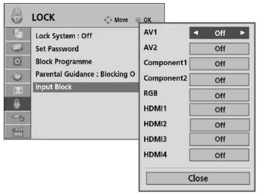 LG 55LH95QD - EXTERNAL INPUT BLOCKING - 3