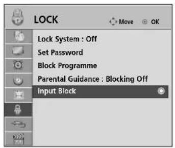 LG 55LH95QD - EXTERNAL INPUT BLOCKING - 1
