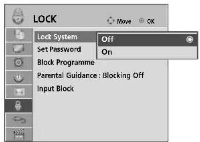 LG 55LH95QD - SET PASSWORD & LOCK SYSTEM - 3