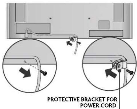 LG 55LH95QD - Loose the screw as shown. - 1