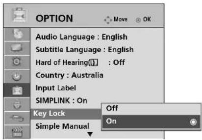 LG 55LH95QD - KEY LOCK - 2