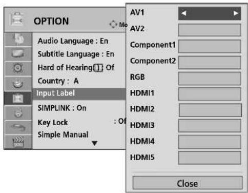 LG 55LH95QD - INPUT LABEL - 3