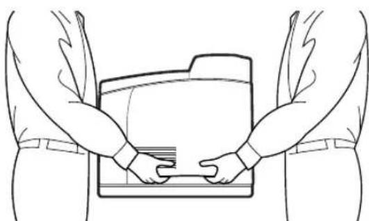 TALLYGENICOM Intelliprint 9035 - Carrying the Printer - 2