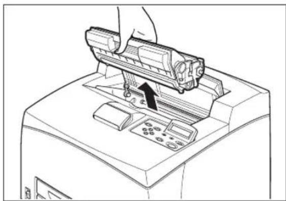 TALLYGENICOM Intelliprint 9035 - Replacing the Transfer Roll Cartridge - 4