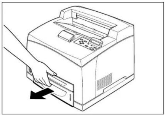 TALLYGENICOM Intelliprint 9035 - Installing the Tray Module - 9