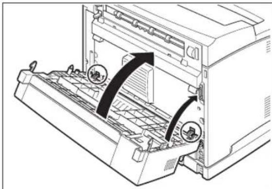 TALLYGENICOM Intelliprint 9035 - Installing the Duplex Module - 4