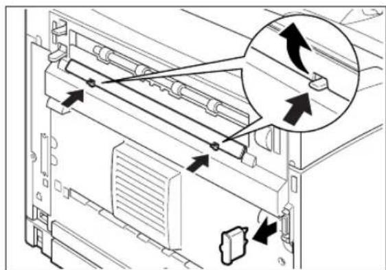 TALLYGENICOM Intelliprint 9035 - Installing the Duplex Module - 3