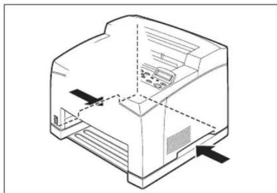 TALLYGENICOM Intelliprint 9035 - Installing the Tray Module - 10