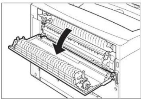 TALLYGENICOM Intelliprint 9035 - Installing the Offset Catch Tray - 4