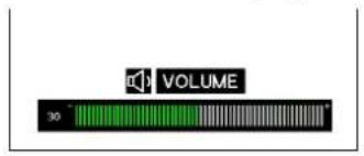 SHARP XG-P25X - Adjusting the Volume - 2