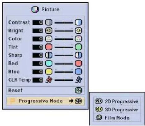 SHARP XG-P25X - Progressive Mode - 1