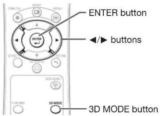 SHARP PG-LX3500 - Using 3D Viewing Mode - 1