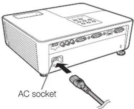SHARP PG-LX3500 - Reset the lamp timer. - 2