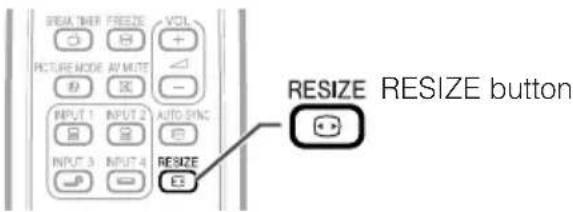 SHARP XR-10X - Press 📄 RESIZE. - 1