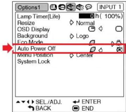 SHARP PG-MB60X - Auto Power Off Function - 1