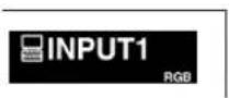 SHARP PG-MB60X - Select the INPUT mode - 3