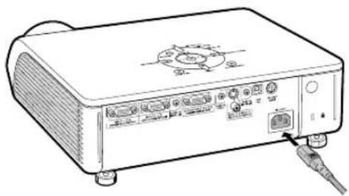 SHARP PG-MB60X - Turning the Power off (Putting the Projector into Standby Mode) - 2