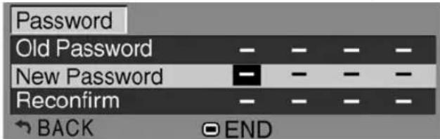 SHARP PG-MB60X - Setting a Password - 2