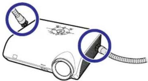 SHARP PG-MB60X - Cleaning the exhaust and intake vents - 1