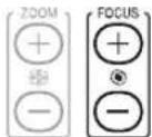SHARP PG-MB60X - Adjust the focus and the zoom - 3