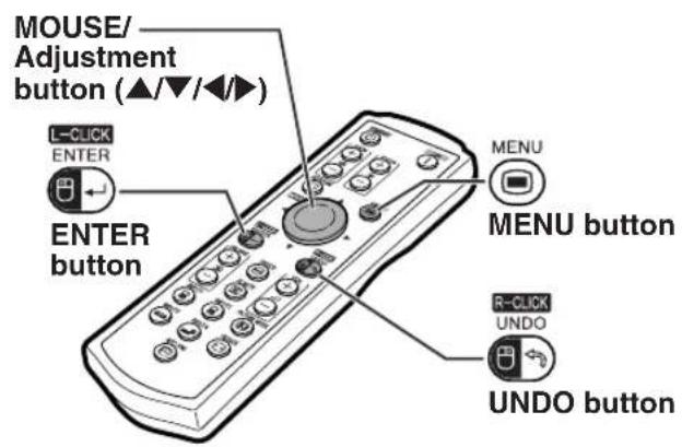 SHARP PG-MB60X - Using the Menu Screen - 2
