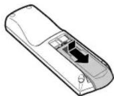 SHARP PG-MB60X - Insert the batteries. - 3