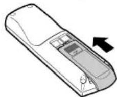 SHARP PG-MB60X - Insert the batteries. - 5
