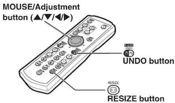 SHARP PG-MB60X - RESIZE Press 📄 on the remote control. - 1
