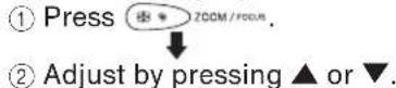 SHARP XG-MB70X - Adjust the focus and the zoom - 4