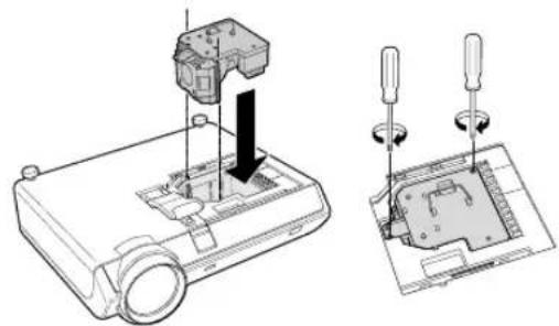 SHARP XG-MB70X - Reset the lamp timer. - 2