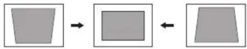 SHARP XG-MB70X - Adjust the angle - 2